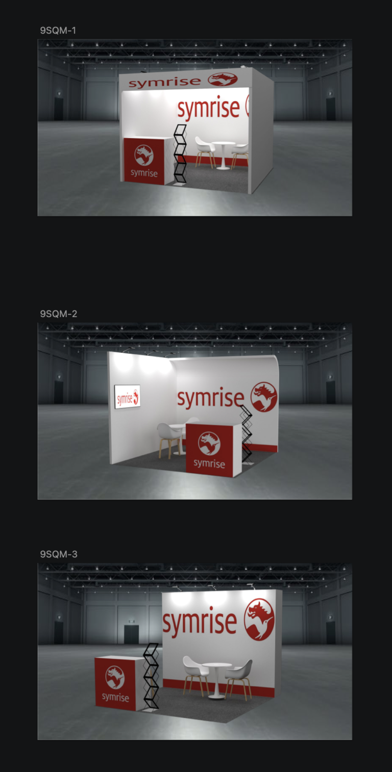 Symrise标准展位案例设计图片