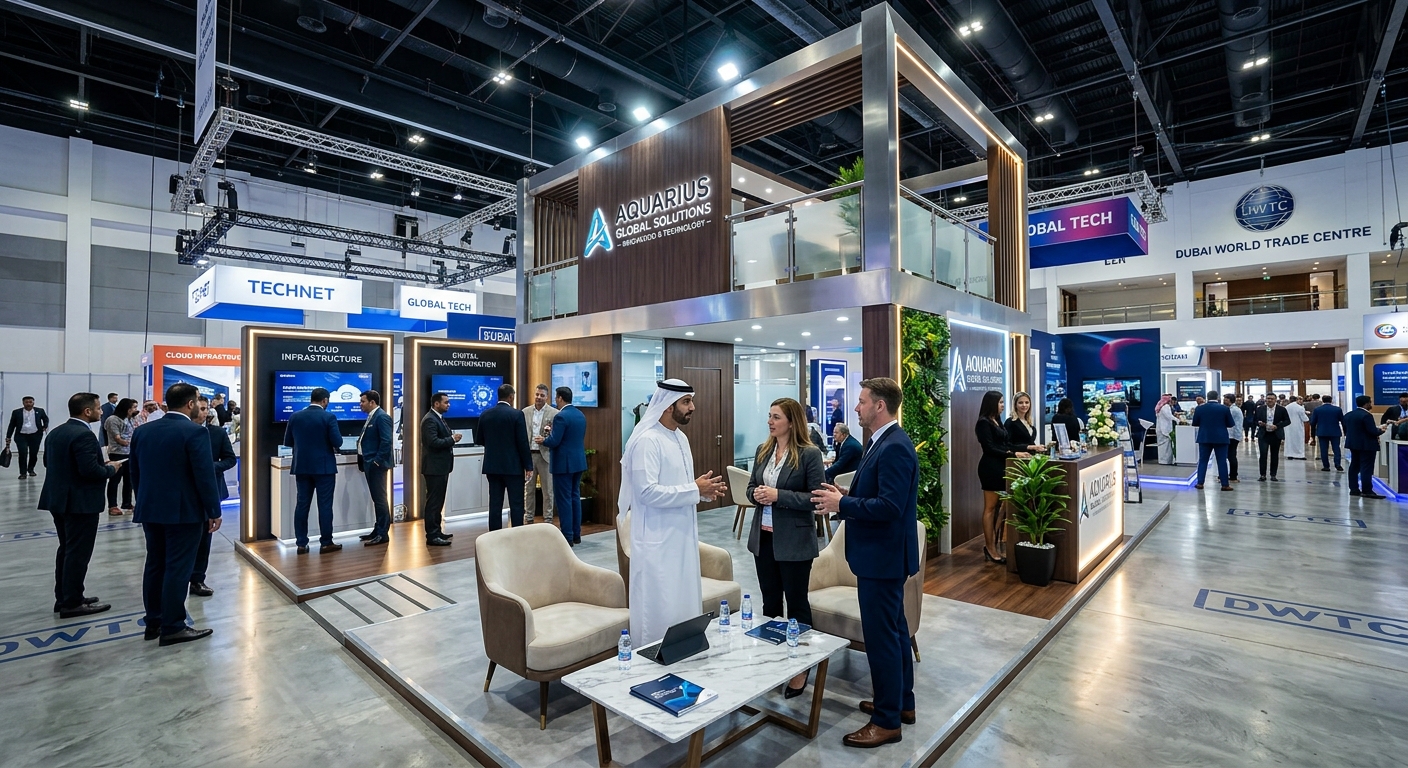 迪拜展台设计创新