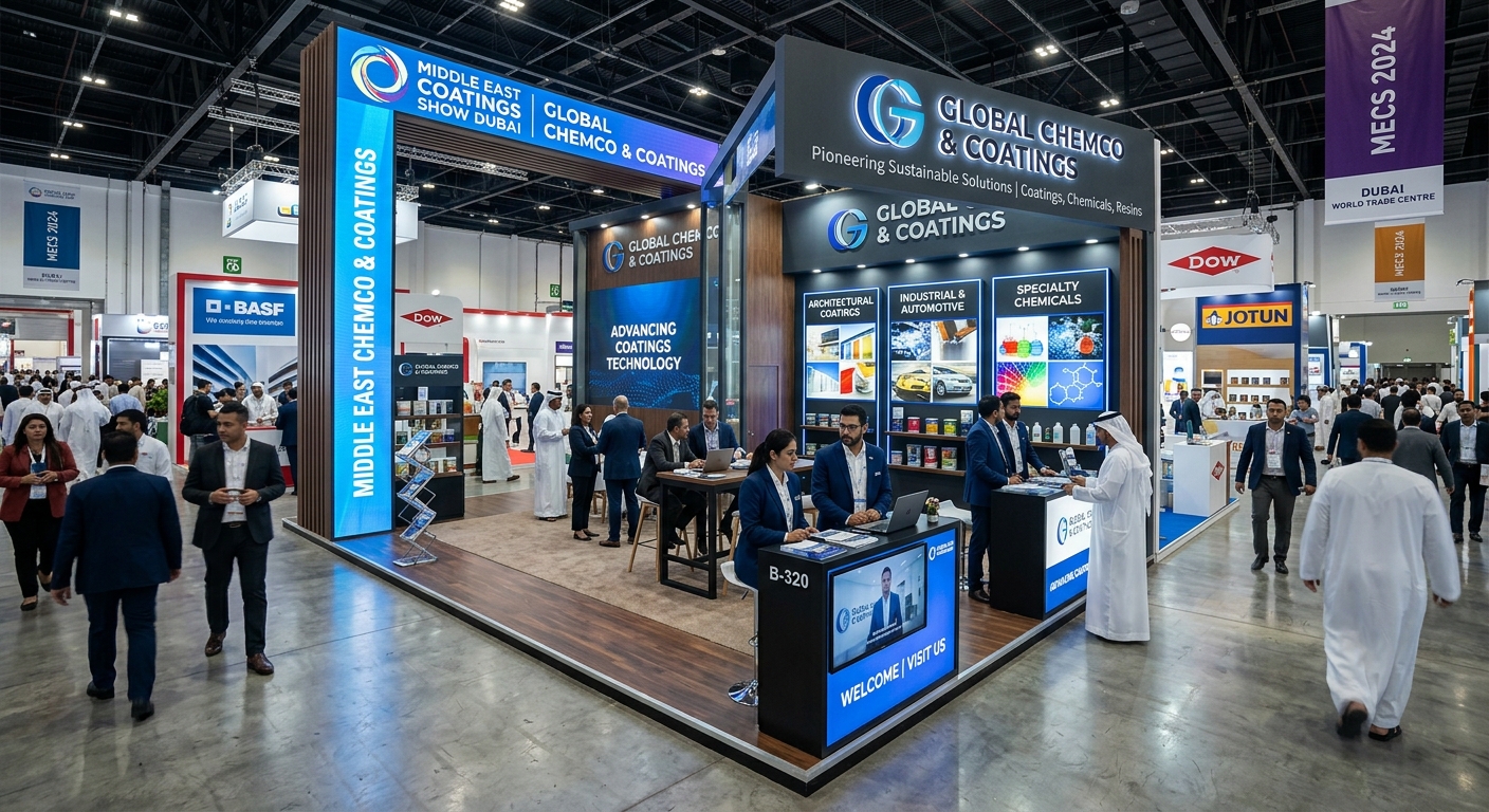 2026年迪拜涂料展览会：中东涂料行业的年度盛会